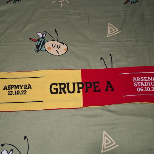 UEFA Europa League 2022/2023 Arsenal vs Bodø/Glimt Football Fan Scarf like new
