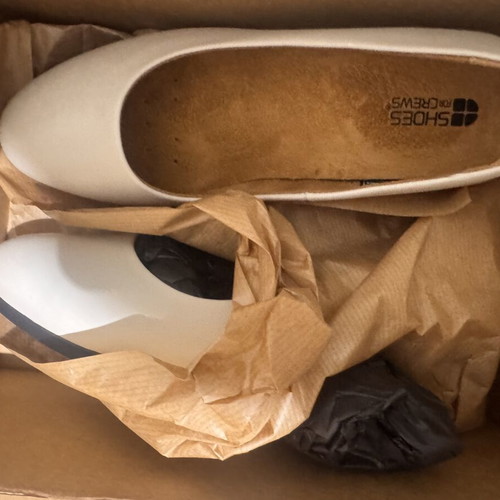 Shoes for Crews Pumps size 38 new, beige leather