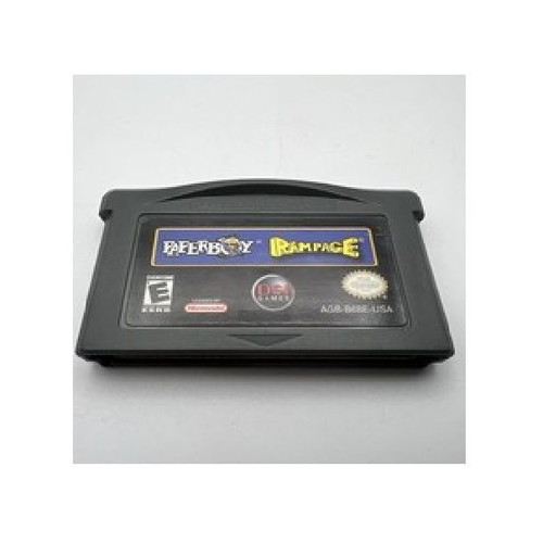Paperboy / Rampage 2-in-1 Game Boy Advance used