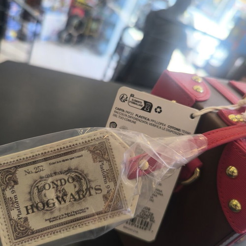 Loungefly Harry Potter Hogwarts Express Luggage Trunk Crossbody Bag new