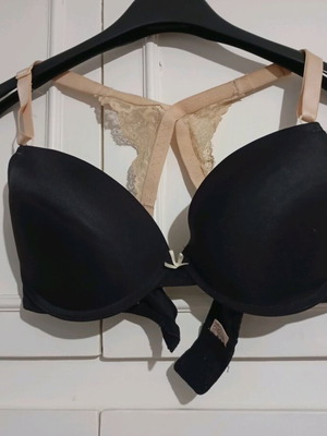 Bra new, black and beige