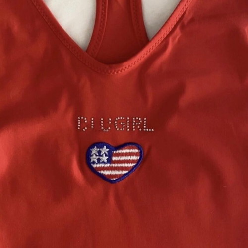 Blumarine Blugirl dress used, red, medium size, jersey fabric