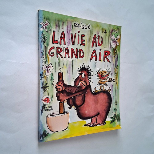 Reiser La Vie Au Grand Air comic book used, French edition 1973
