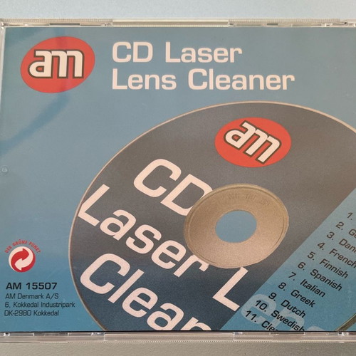 Cd laser lens cleaner used