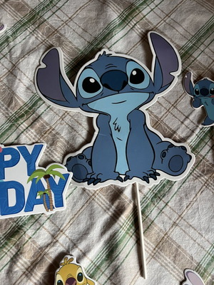 Lilo & Stitch Party Decorations and Cupcake Toppers new