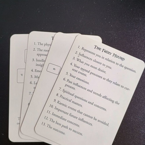 The Fairy Ring card deck used, very good condition