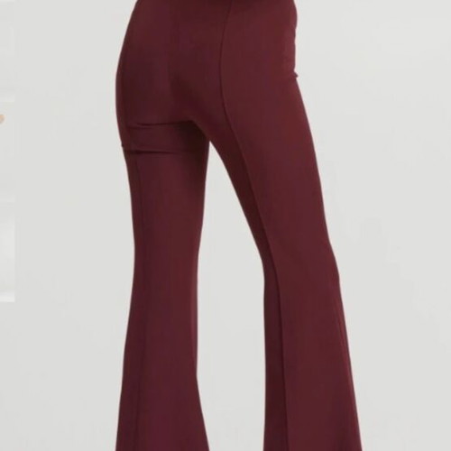 Lynne flared trousers new, size 38, cherry color