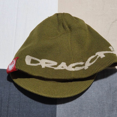 Dragon vintage hat with visor like new, khaki color