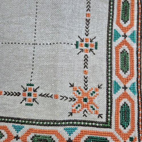 Handmade Panama tablecloths like new with Bulgarian embroidery