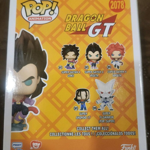 Funko Pop! Dragon Ball Super Saiyan 4 Vegeta new
