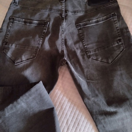 Men's denim pants like new, anthracite, size 36