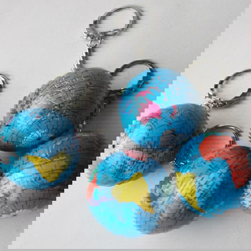 1x Vintage 80's Μεγάλο Μεταλλικό Μπρελόκ ΓΗ δεκαετίας '80 ! Καινούριο !