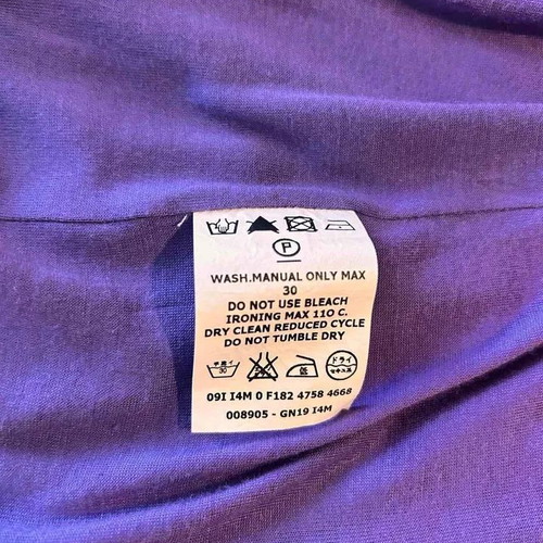 Ice Iceberg Vintage women's purple blouse used, size S