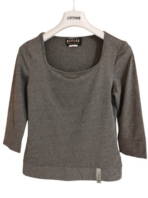 Morgan de Toi vintage grey top size S like new