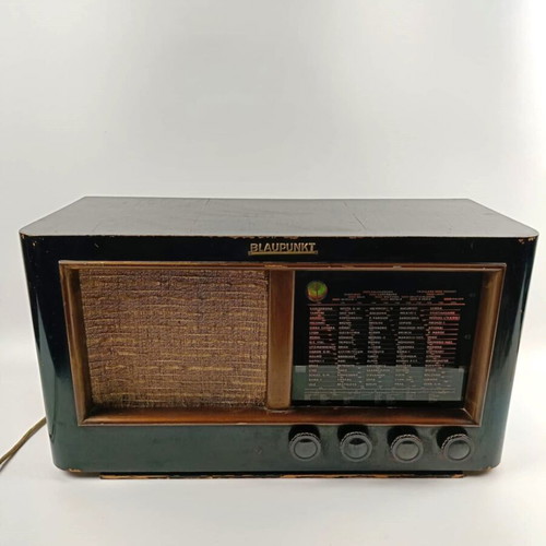 Large wooden Blaupunkt W 846 E radio 1941 used
