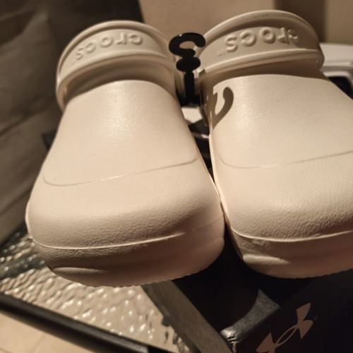 Crocs works unisex clogs new, anti-slip, size 42/43, white