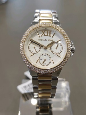 Γυναικείο ρολόι Michael Kors δίχρωμο καινούργιο από ανοξείδωτο ατσάλι με ζιργκόν