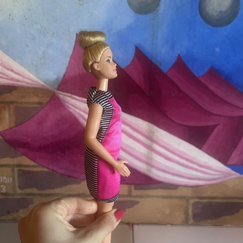 Curvy Barbie Barista Coffee Shop doll, Mattel