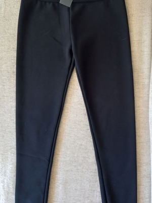 J & X Fashion black elastic women's leggings pants new medium