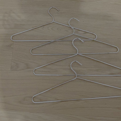 IKEA metal hangers pack of 40 like new
