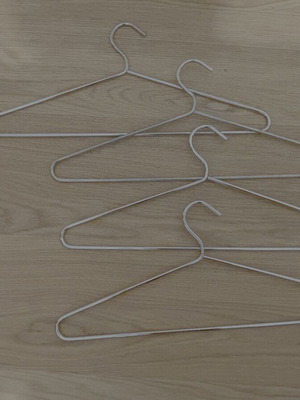 IKEA metal hangers pack of 40 like new