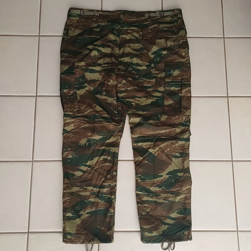Military camouflage uniform XXL ripstop fabric, new
