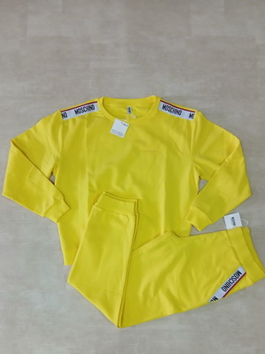 Moschino women's sportswear set new, yellow, size M