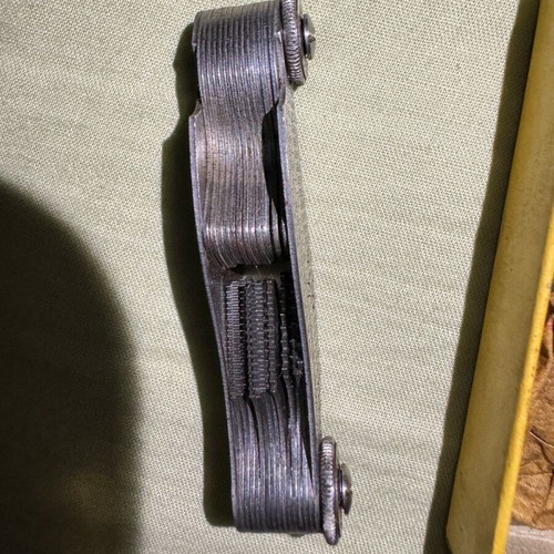 Starrett Metric and Inch Screw Pitch Gage like new with 1 gift