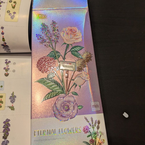 Building Blocks Eternal Flowers Mini Set new