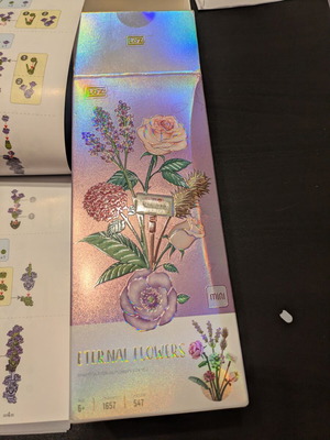 Building Blocks Eternal Flowers Mini Set new