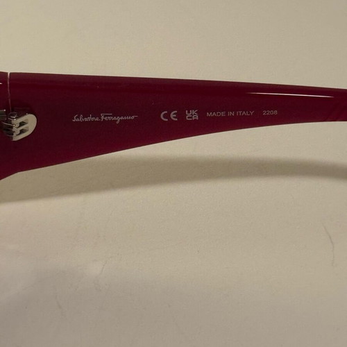 Salvatore Ferragamo sunglasses new in burgundy color