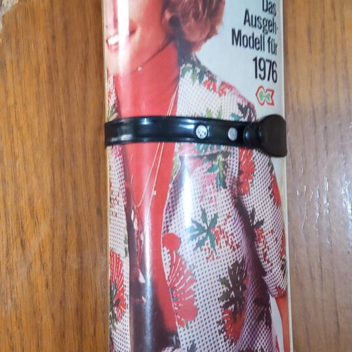 Vintage Burda 1976 Clutch Bag Panfil like new