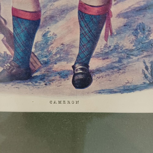 Painting lithograph used, dimensions 27cm x 32cm