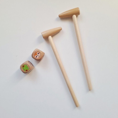 Tooky Toy stacking and balance game animals like new