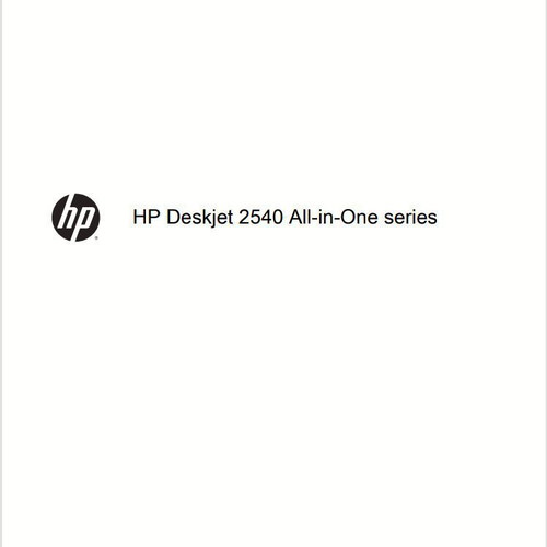HP Deskjet 2542 multifunction printer like new with scanner and wireless
