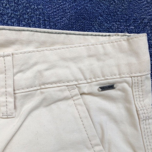 Only & Sons EDGE Loose Workwear Pant new, sizes 32 and 33, ecru cotton