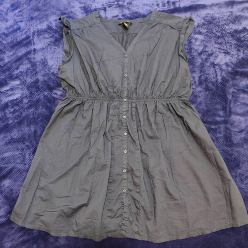 H&M cotton top like new, navy blue, sizes L and XL