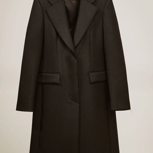 Zara Woman Studio black wool coat, limited edition, XS-S