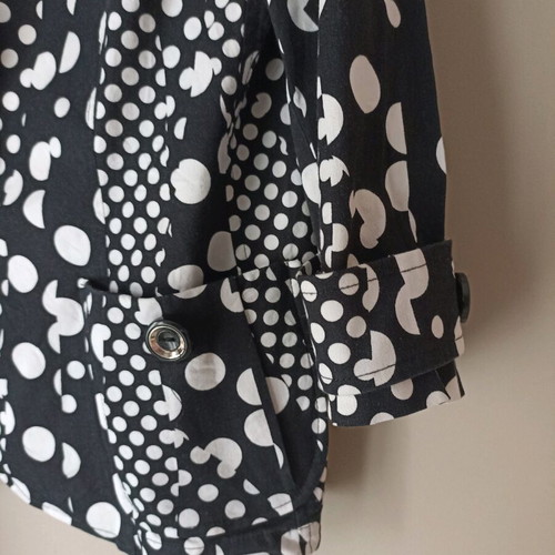 Saint Clair polka dot jacket used, size L