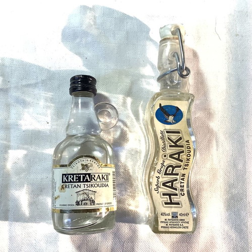 Raki used, set of 6 different miniatures