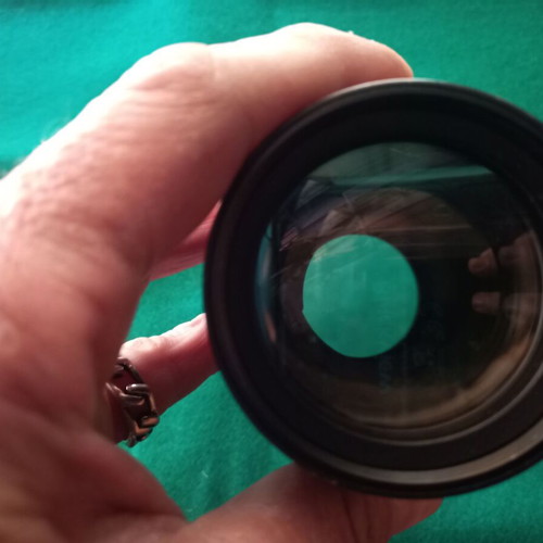 Hanimex 135mm f2.8 telephoto lens with Canon FD mount like new