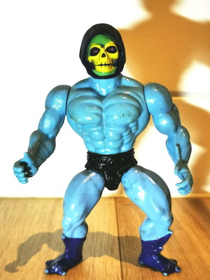Masters of the Universe Skeletor φιγούρα δράσης MOTU 1982 Mattel μεταχειρισμένη
