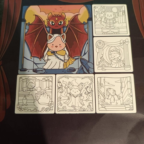 Colouring Book Fuzzy Meowvies 2 like new