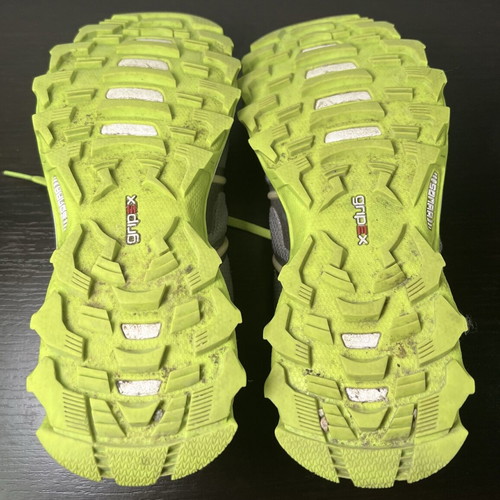 Raichle Mammut MTR 141 GTX women's trail running shoes, grey lime, EUR 38