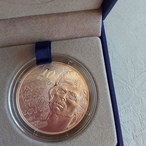 Monnaie De Paris La Danse 2013 10 Euro Noureev Silver Proof Coin used