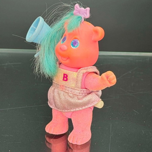 Tyco Bitsy Bear vintage wind-up toy used, functional