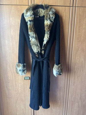 Jacket coat black size M like new