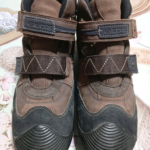 Geox casual boots used, brown, size 39