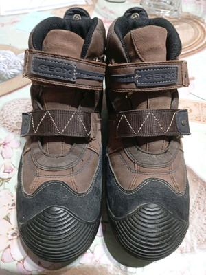 Geox casual boots used, brown, size 39