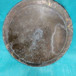 Copper tray used, large, 46cm diameter